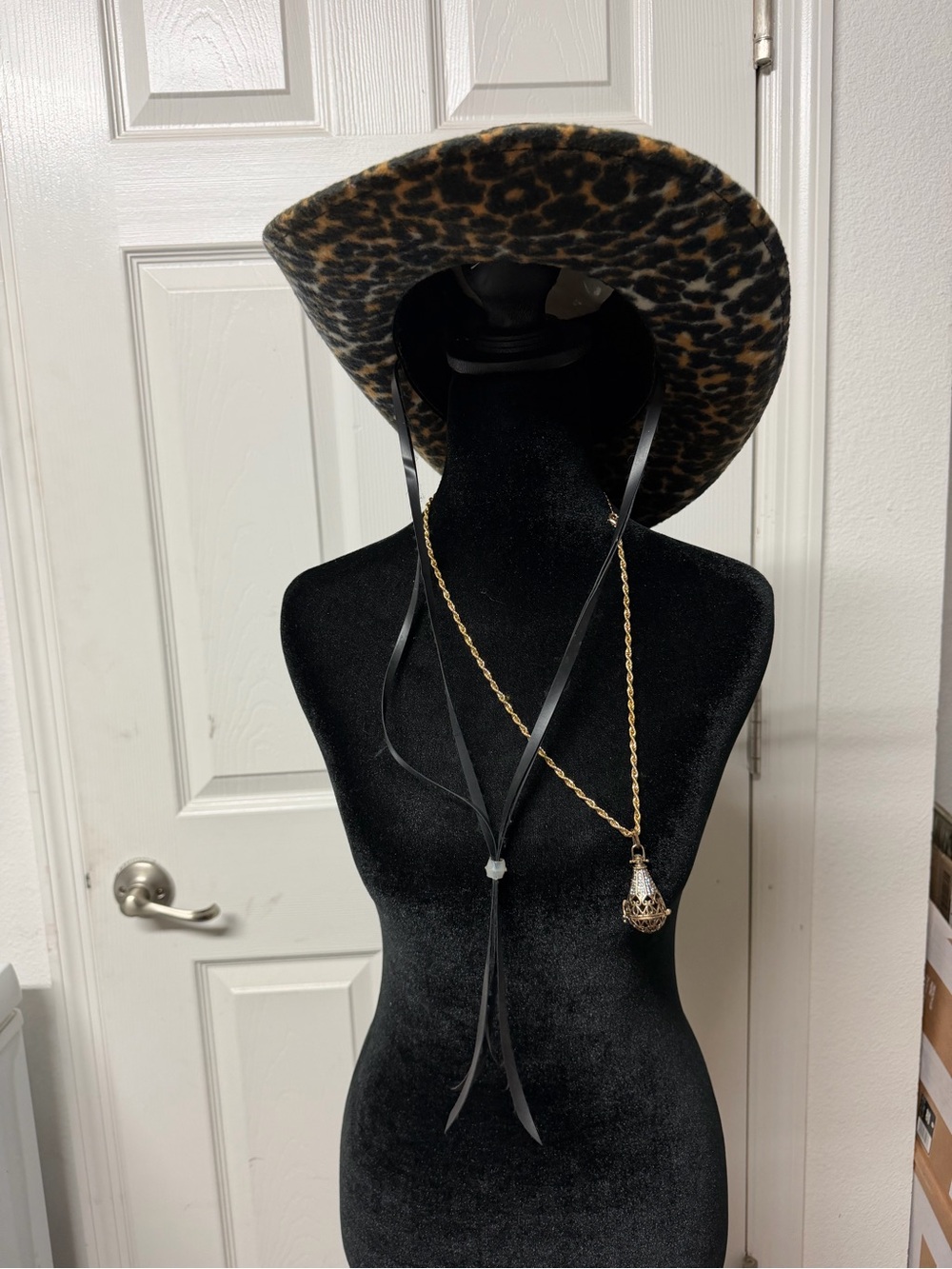 Leopard Print Cowboy Hat Western Express Cowgirl Festival Hat